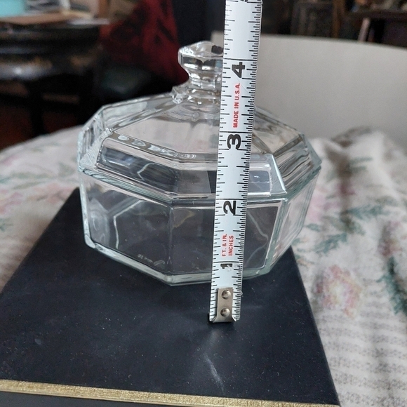 Octagon Trinket Box/Sugar Bowl - Picture 7 of 7